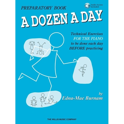 A Dozen a Day Preparatory Book with Audio Access