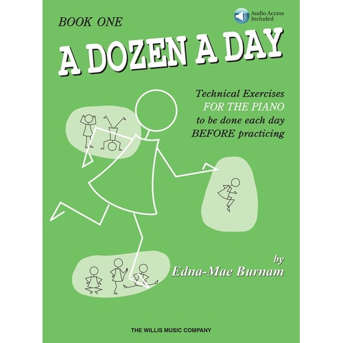 A Dozen A Day Book 1 - Book/Online Audio (Softcover Book/Online Audio)