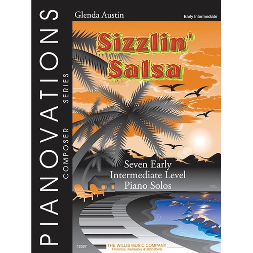 Austin - Sizzlin Salsa Piano Solo (Softcover Book)
