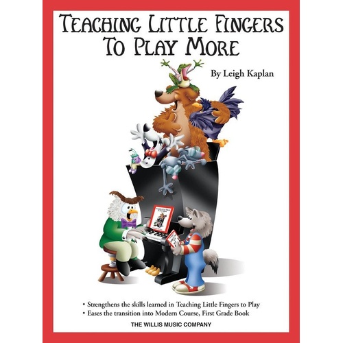Teaching Little Fingers to Play More - Book with Online Audio