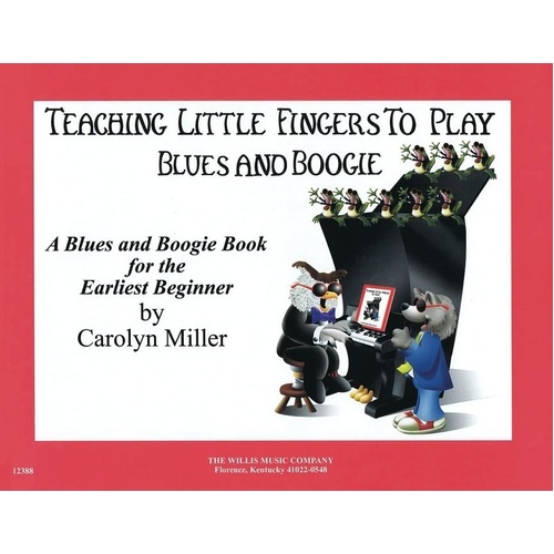 Teaching Little Fingers to Play Blues and Boogie - 11 Solos for Piano with Optional Teacher Accompaniments, 24 Pages, Willis Music
