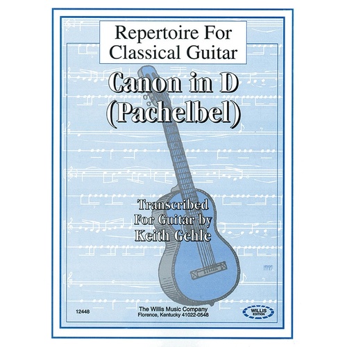 Canon In D Guitar Solo (Sheet Music)