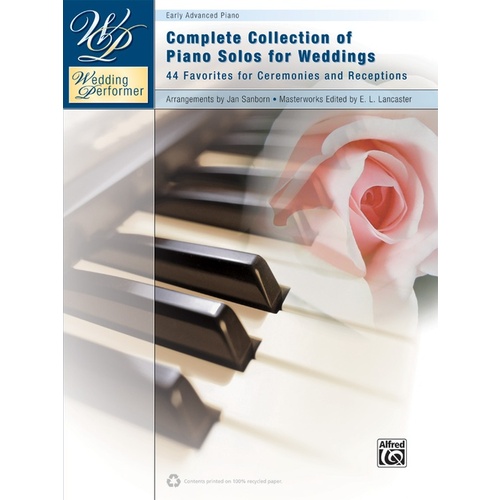 Wedding Performer Complete Piano Collection