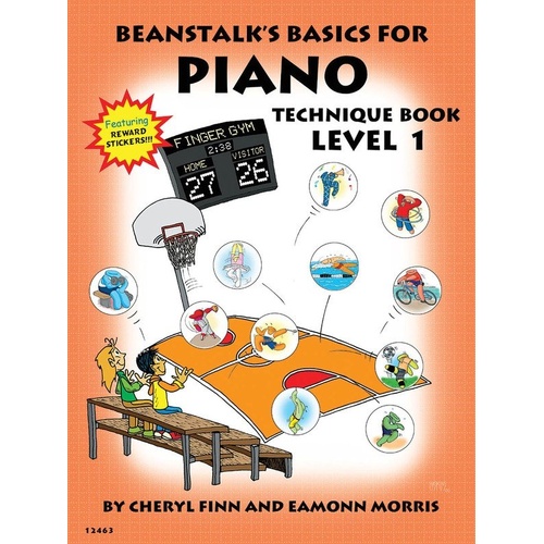 Beanstalk's Basics Technique Book Level 1 for Piano