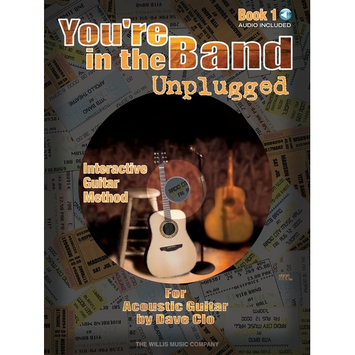 You're In The Band Acoustic Guitar Book 1 (Softcover Book/CD)