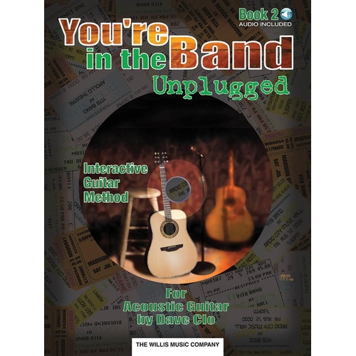 You're In The Band Acoustic Guitar Book 2 (Softcover Book/CD)