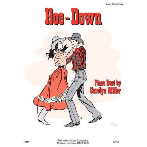 Hoe Down Piano Duet (Sheet Music)