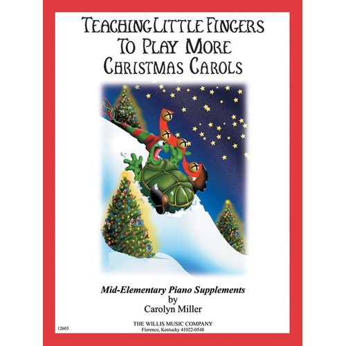 Teaching Little Fingers to Play More Christmas Carols by Willis Music, 24 Pages, Piano, Includes Popular Titles