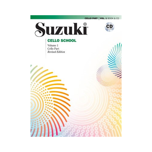 Suzuki Cello School Book/Volume 1 with CD - Recorded by Tsuyoshi Tsutsumi, International Edition Summy Birchard 40697