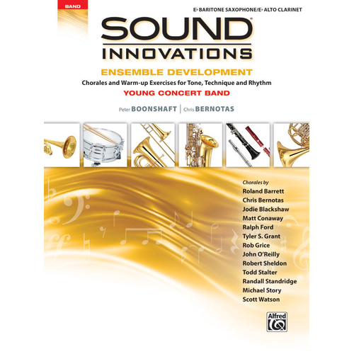 Sound Innovations Ensemble Development for Young Concert Band Bari Sax