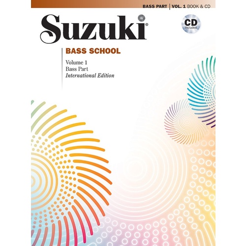 Suzuki Bass School Volume 1 Book/CD