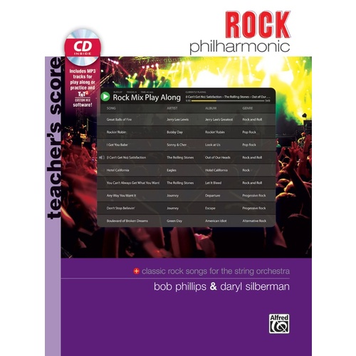 Rock Philharmonic Teachers Book/CD