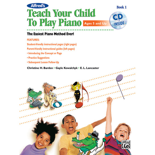 Teach Your Child to Play Piano Book 1 with CD