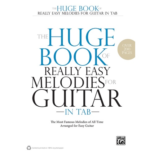 Huge Book Of Really Easy Melodies Guitar Tab