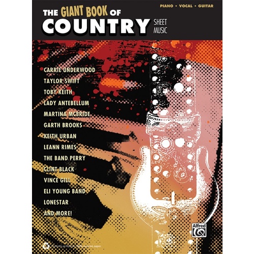 The Giant Book Of Country Sheet Music PVG