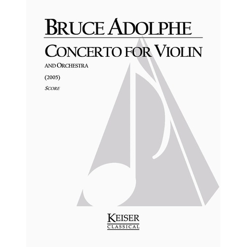 Violin Concerto Full Score