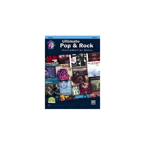 Ultimate Pop & Rock Instrumental Solos for Trumpet Book/CD