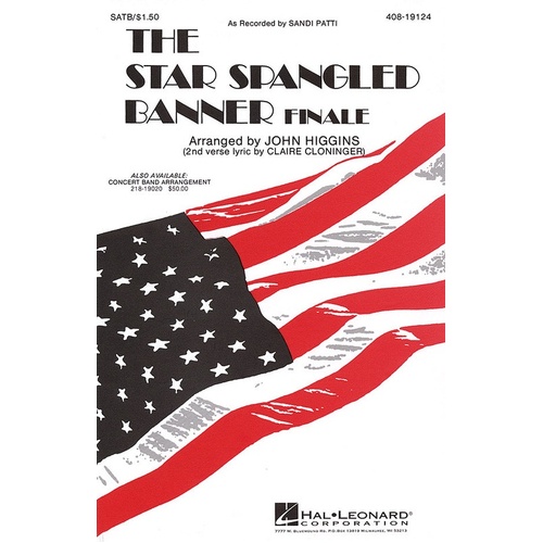 Star Spangled Banner SATB (Octavo)