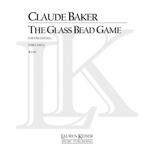 Baker - The Glass Bead Game Orchestra Full Score (Pod)