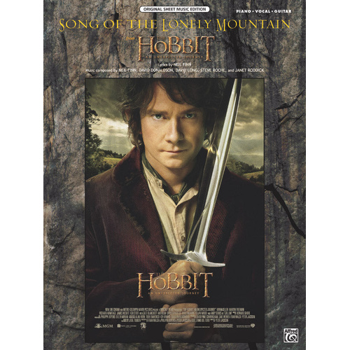 Song of the Lonely Mountain PVG Sheet Music