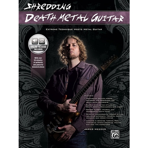 Shredding Death Metal Guitar Book/CD