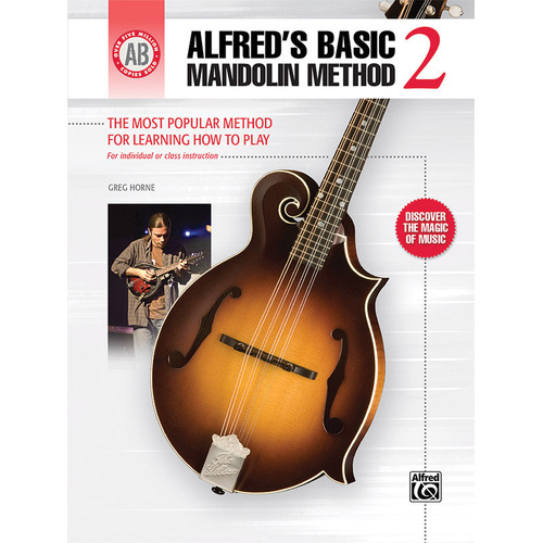 Alfred's Basic Mandolin Method 2 Book by Greg Horne - 40946