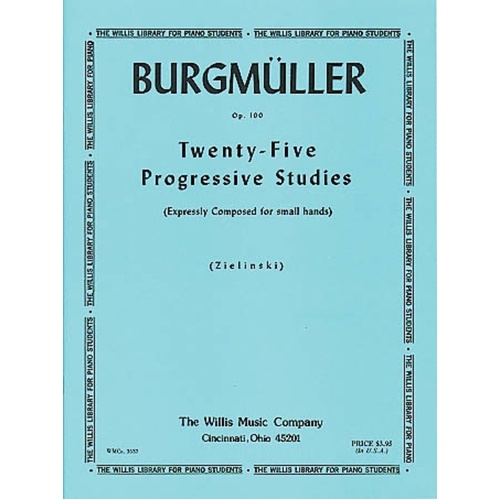 25 Progressive Studies Op 100 (Softcover Book)