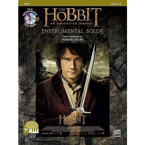 The Hobbit - An Unexpected Journey - Viola Book and CD Solos
