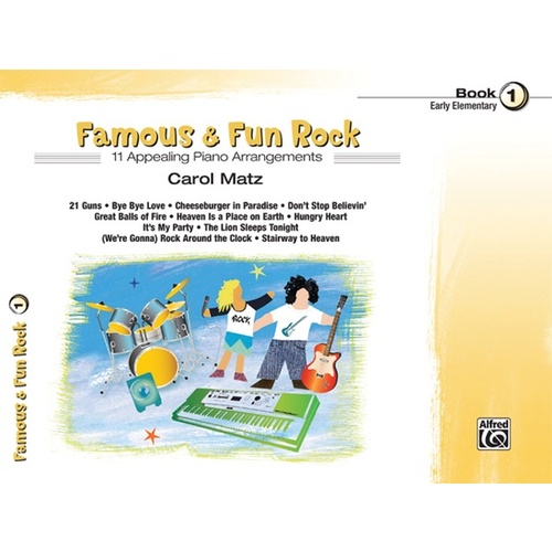 Famous & Fun Rock Book 1