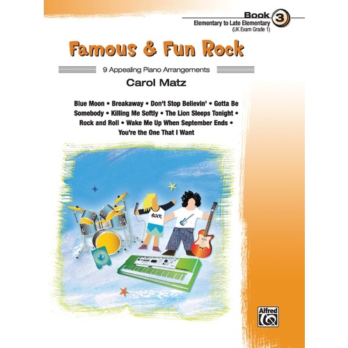 Famous & Fun Rock Book 3