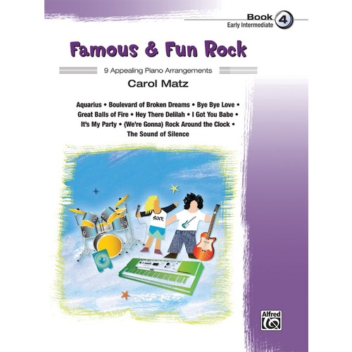 Famous & Fun Rock Book 4