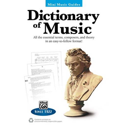 Mini Music Dictionary: Dictionary Of Music
