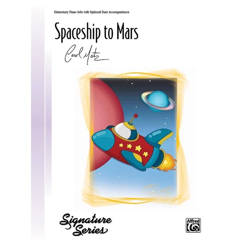 Spaceship to Mars Piano Sheet Music