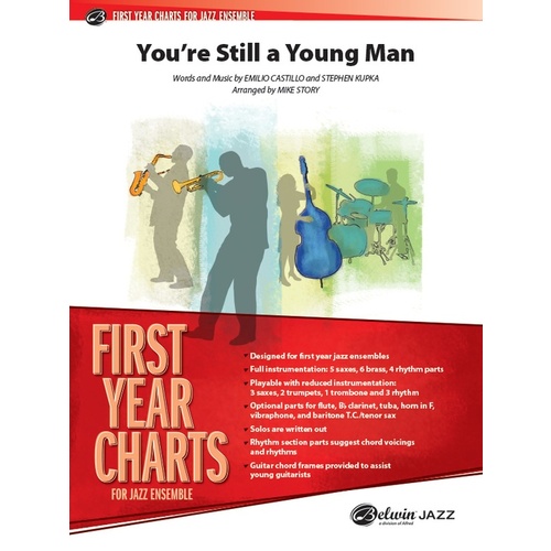You're Still A Young Man Jazz Ensemble Sheet Music Grade 1