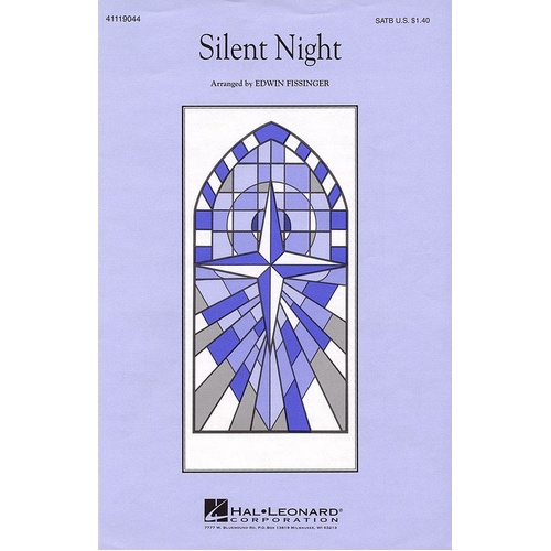 Silent Night SATB A Cappella (Octavo)