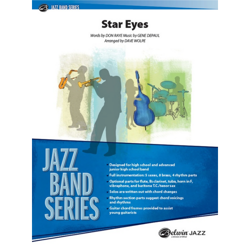 Star Eyes Jazz Ensemble Sheet Music Gr 3