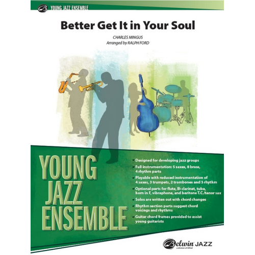 Better Get It In Your Soul Jazz Ensemble Sheet Music Gr 2