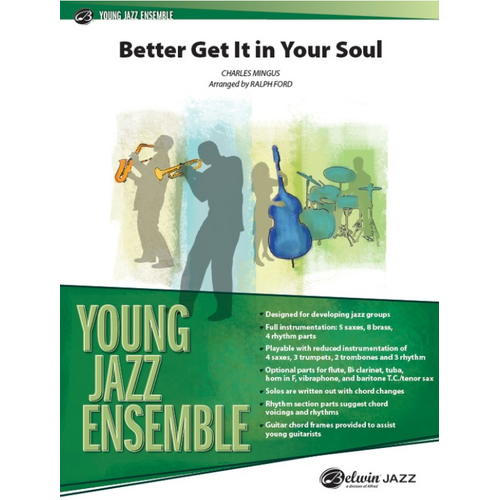 Better Get It In Your Soul Jazz Ensemble Sheet Music Gr 2