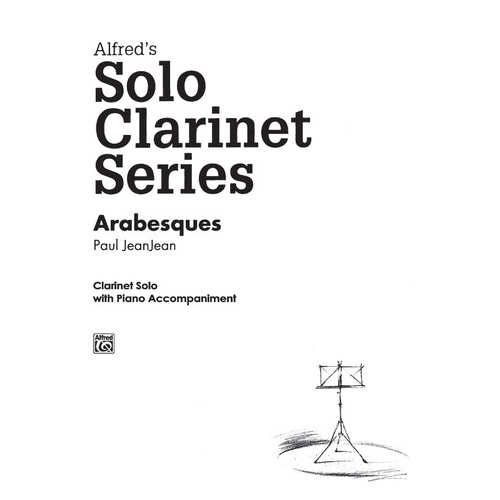 Arabesques for Clarinet and Piano Sheet Music