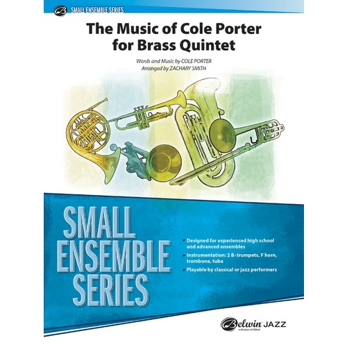 Music Of Cole Porter For Brass Quintet Gr3.5