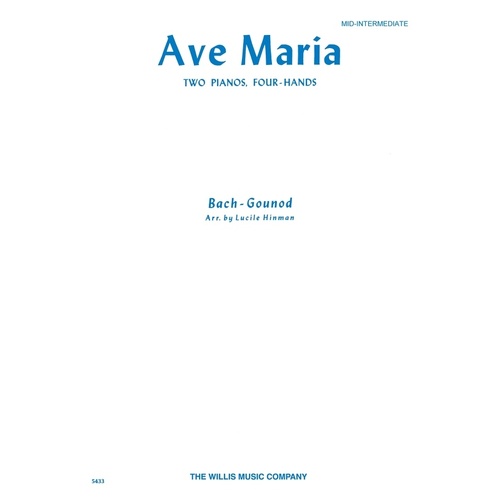 Ave Maria 2P4H (Sheet Music)