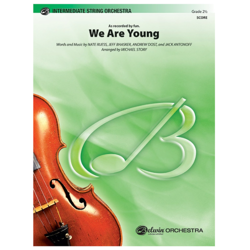 We Are Young String Orchestra Sheet Music, Clearance