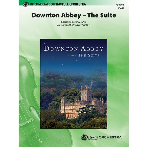 Downton Abbey Suite Full Orchestra Gr 3 Conductor Score