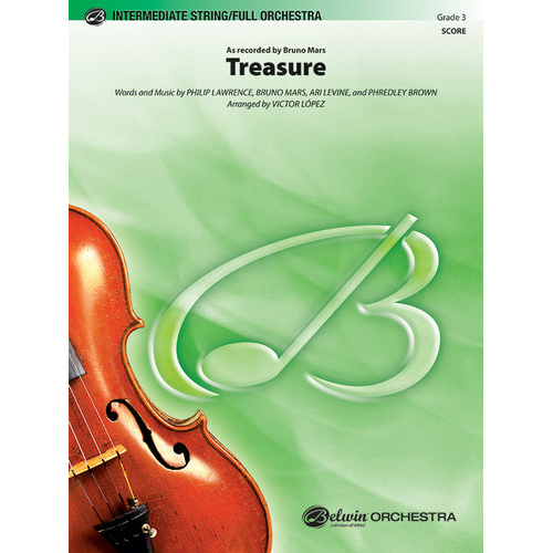 Treasure So GR3 Mars Bruno String Orchestra Sheet Music