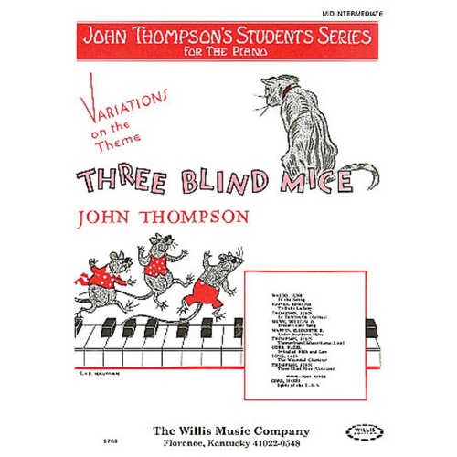 Variations On Three Blind Mice (Sheet Music)