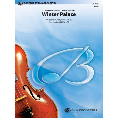 Winter Palace String Orchestra Sheet Music O'Neill Paul GR3.5