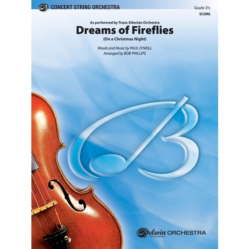 Dreams Of Fireflies String Orchestra Gr 3.5