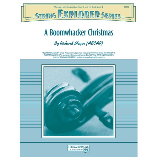 A Boomwhacker Christmas String Orchestra Sheet Music Gr 2