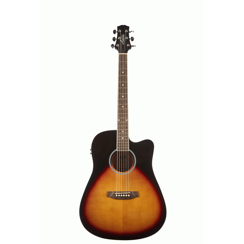 Ashton D20SCEQTSB Dreadnought Solid Top And Eq