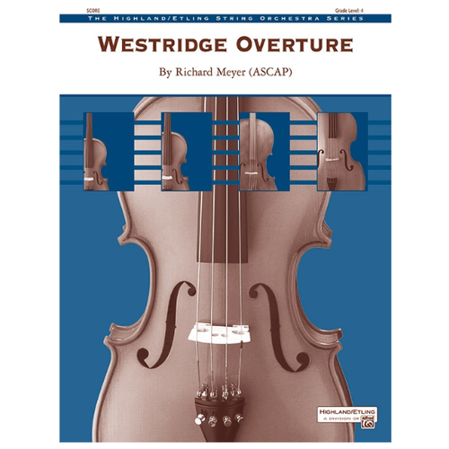Westridge Overture SO Grade 4 String Orchestra Sheet Music